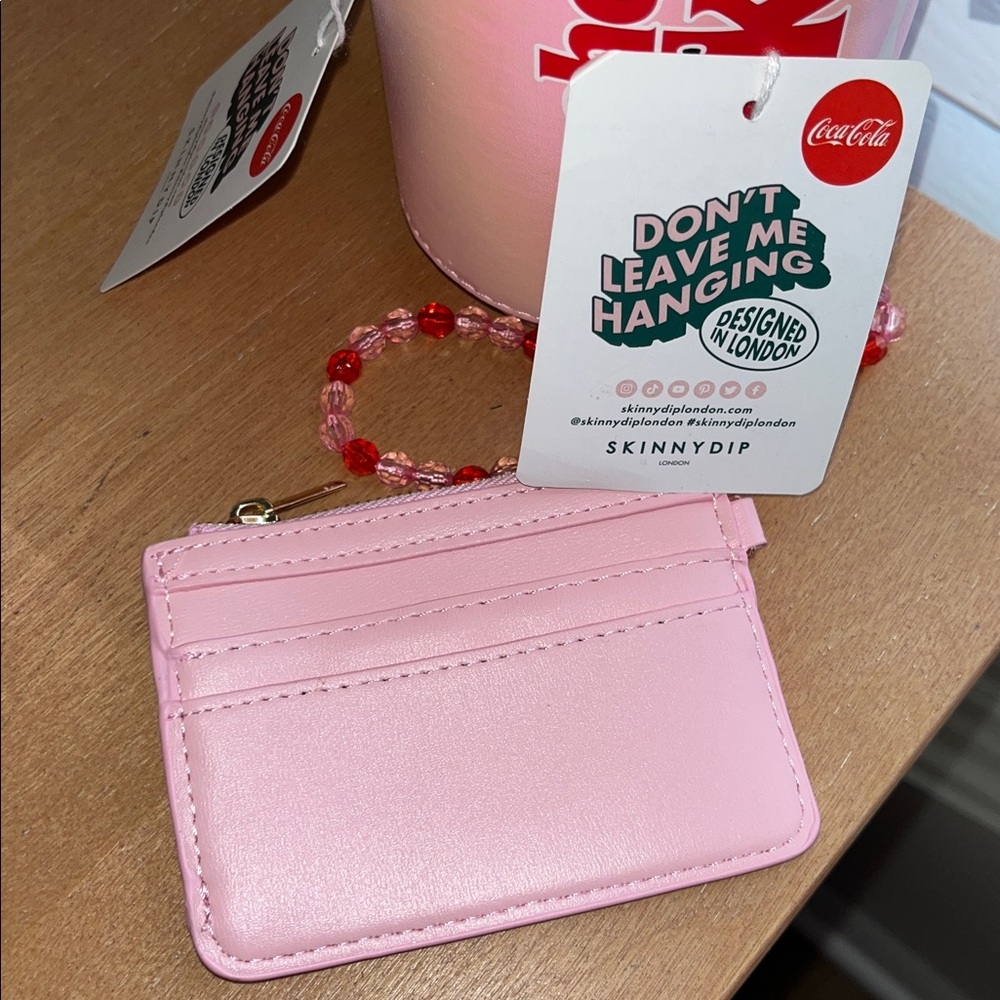 Cherry Coke purse by Skinny Dip London and Card Case Wallet - Picture 5 of 5